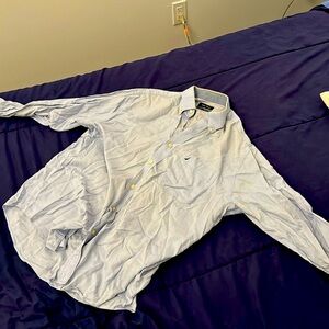 Nautica light blue button down